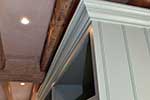 Hand painted popular timber trim work
